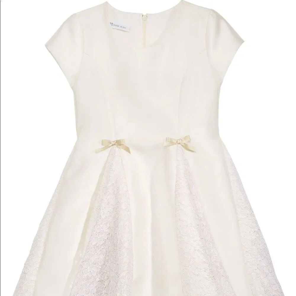 🎉1 hr sale 🎉Foil Lace Satin dress